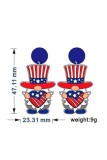 Independence Day US Flag Earrings