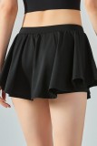 Plain Mini Pleated Skort