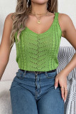 Jacquard Knitting Cami Top