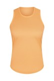 Plain Fast Dry Crew Neck Tank Top
