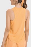 Plain Fast Dry Crew Neck Tank Top
