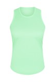 Plain Fast Dry Crew Neck Tank Top