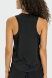 Plain Fast Dry Crew Neck Tank Top