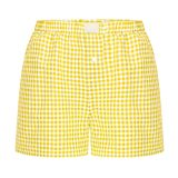 Retro High Waist Plaid Shorts