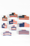 Independence Day US Flag Hair Clip
