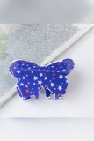 US Flag Butterfly Shape Hair Clip