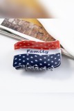Independence Day US Flag Print Hair Clip