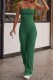 Off Shoulder One Piece Knitting Plain Jumpsuit