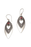 Boho Leaves Crastal Earrings