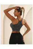Plain Rib Racer Tank Top