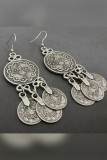 Boho Round Coins Earrings MOQ 5pcs