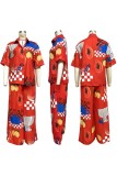 Fruits Printing 2PCS Pajamas Set