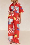 Fruits Printing 2PCS Pajamas Set