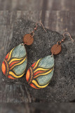 Flower Wooden Earrings