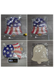 Independence Day US Flag Wooden Doorplate Accessory