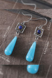 Turquoise Water Drop Earrings MOQ 5pcs