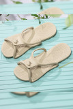 Plain EVA Light Foldable Slippers