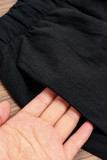 Black High Waist Pants