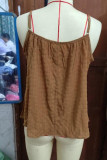 Plain Textured Cami Top