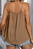 Plain Textured Cami Top