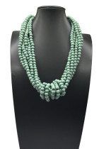 Boho Beads Knot Multilayer Necklace MOQ 3pcs
