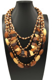 Colorful Wooden Necklace