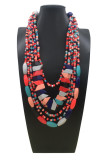 Colorful Wooden Necklace