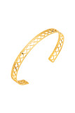 Golden Snake Shape Bracelet