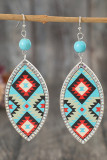 Aztec Leather PU Earrings