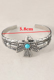 Alloy Eagle Turquoise Bracelet