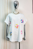 Colorful Sequin Ball Patched Top