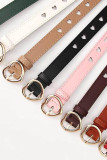 Heart Shape PU Leather Belt