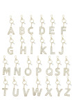 Alphabet Key Chain MOQ 5pcs