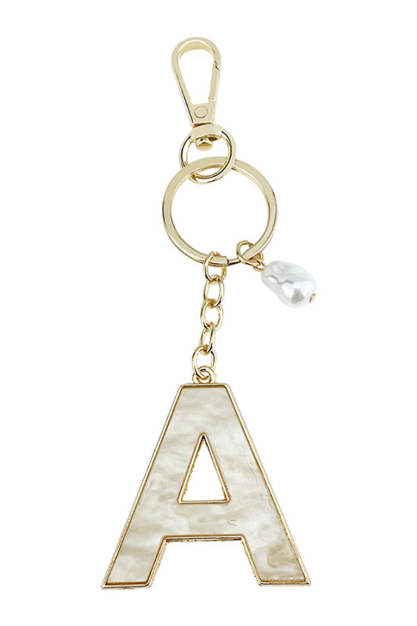 Alphabet Key Chain MOQ 5pcs