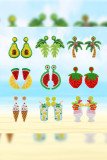 Bohemia Beads Fruits Earrings