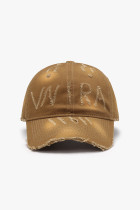Embroidery Ripped Baseball Cap
