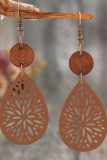 Bohemia Style Wooden Earrings