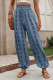 High Waist Printed Jogger Pants