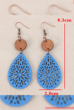 Bohemia Style Wooden Earrings
