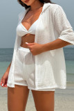 Summer Beach Mesh 4PCS Bikini Set