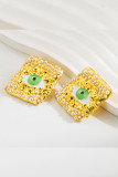 Golden Eyes Earrings