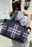 Colorblock Stripes Large Travel Bag