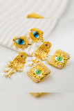 Golden Eyes Earrings