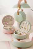 Plain PU Easy Take Jewelry Case MOQ 3pcs
