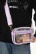 Aztec Strap PVC Clear Crossbody Bag MOQ 3pcs