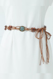 Boho Pendant Cord Waist Belt MOQ 5pcs