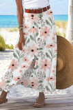 Buttoned Smocked Skirt Dress