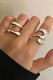 Grometry Bronze Rings