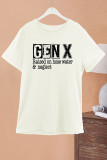 GENX Quotes Print Graphic Top