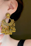 Boho Golden Tassel Earrings